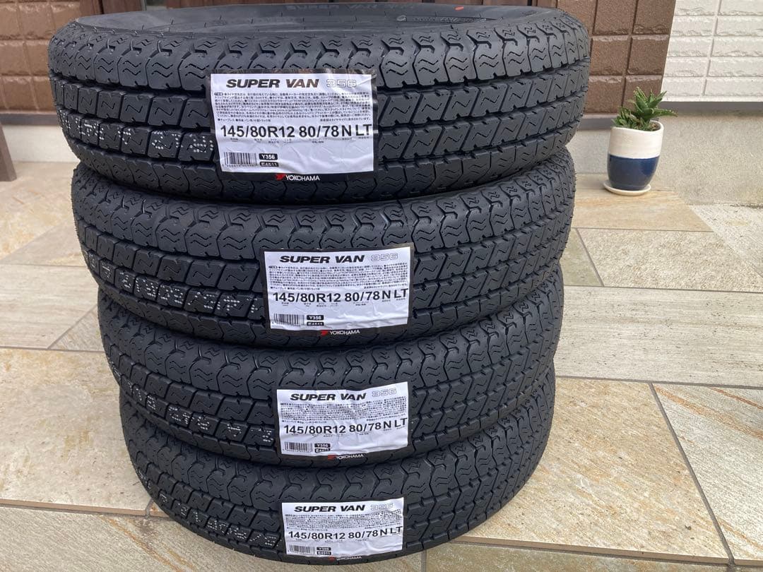軽貨物用夏タイヤYOKOHAMA SUPER VAN 145/80R12