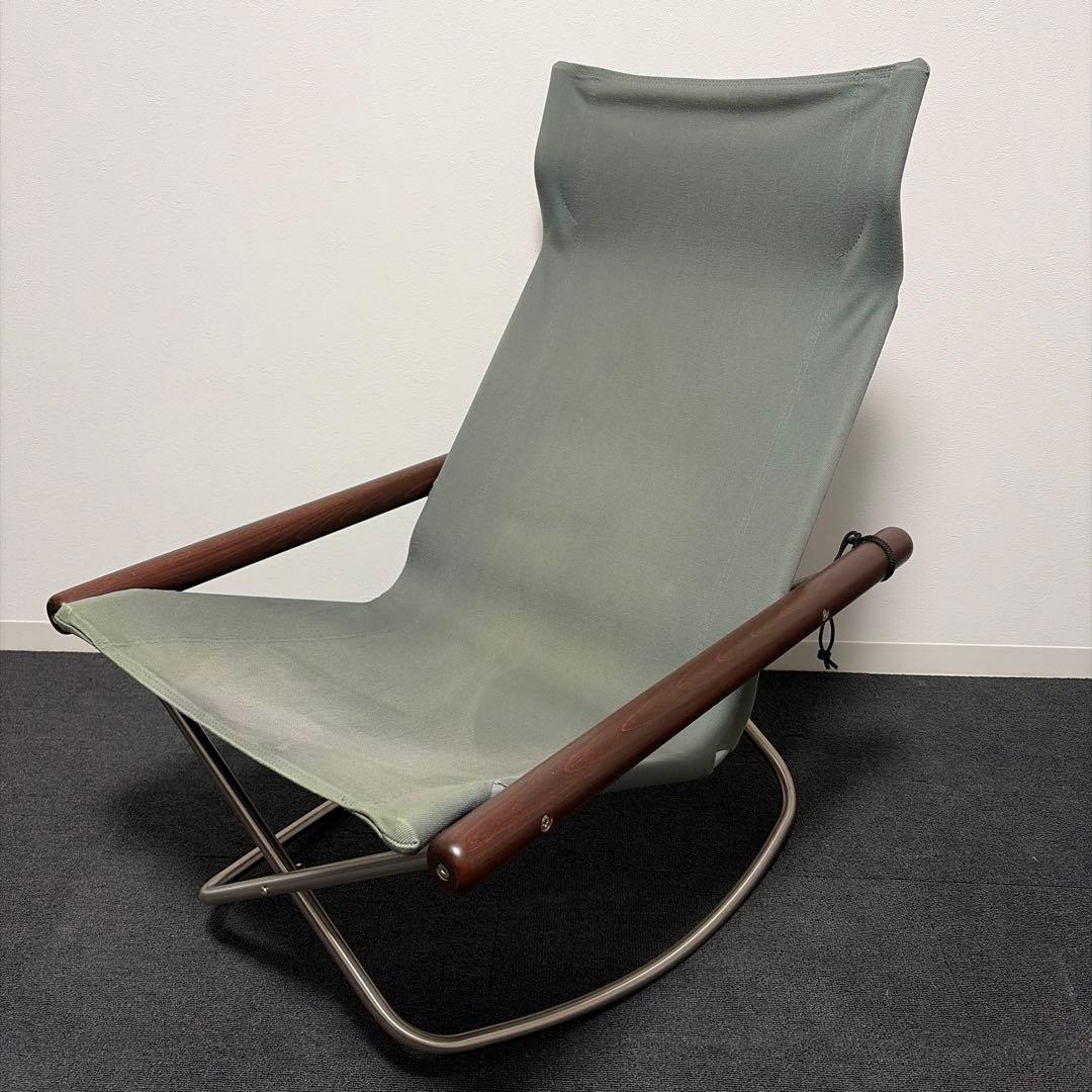 ニーチェアx ロッキング　グレー