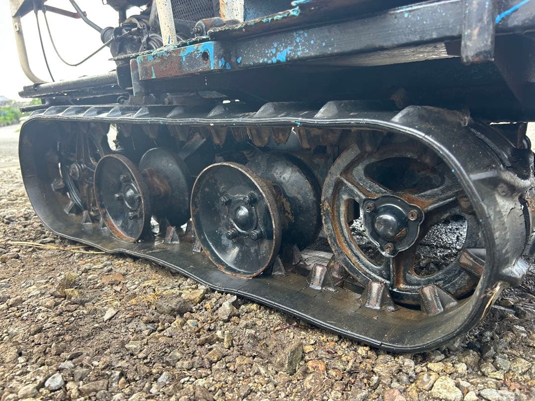 宮崎　自走式　薪割り機　油圧式　クボタエンジン　6.8馬力　クローラー　動画あり