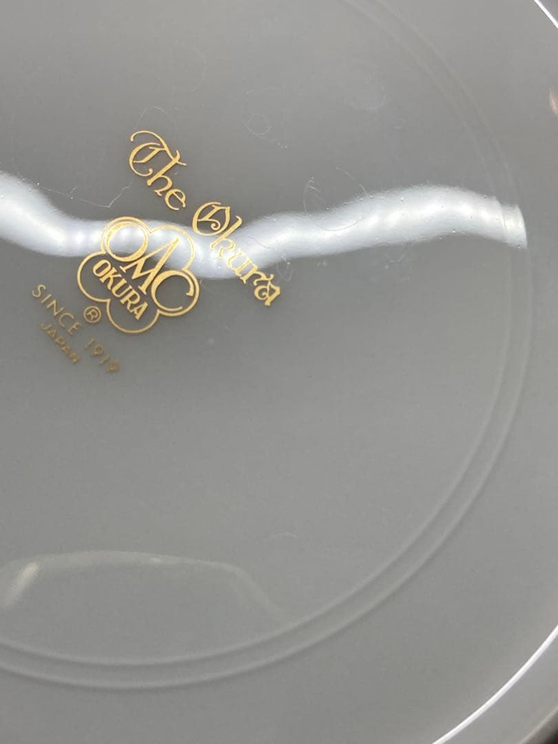 大倉陶園 ブルーインペリアル 18cm ケーキ皿