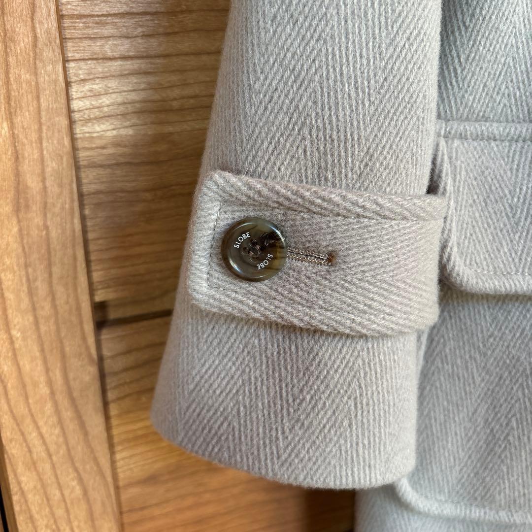 【最終値下げ】スローブイエナ ヘリンボーンダッフルコート