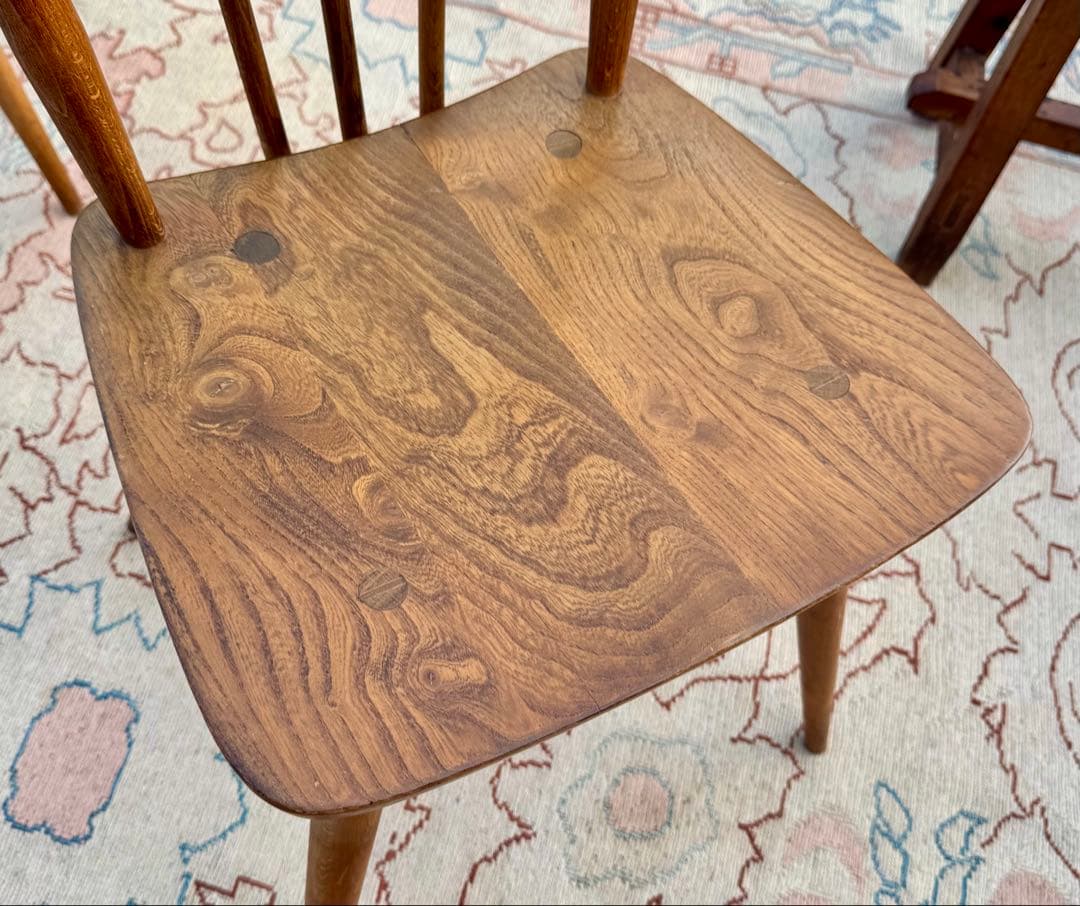 ercol アーコール スティックバックチェア 391 英国ヴィンテージ