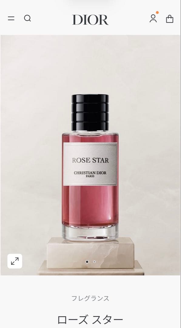 香水(女性用) CHRISTIAN DIOR ROSE STAR 50mL
