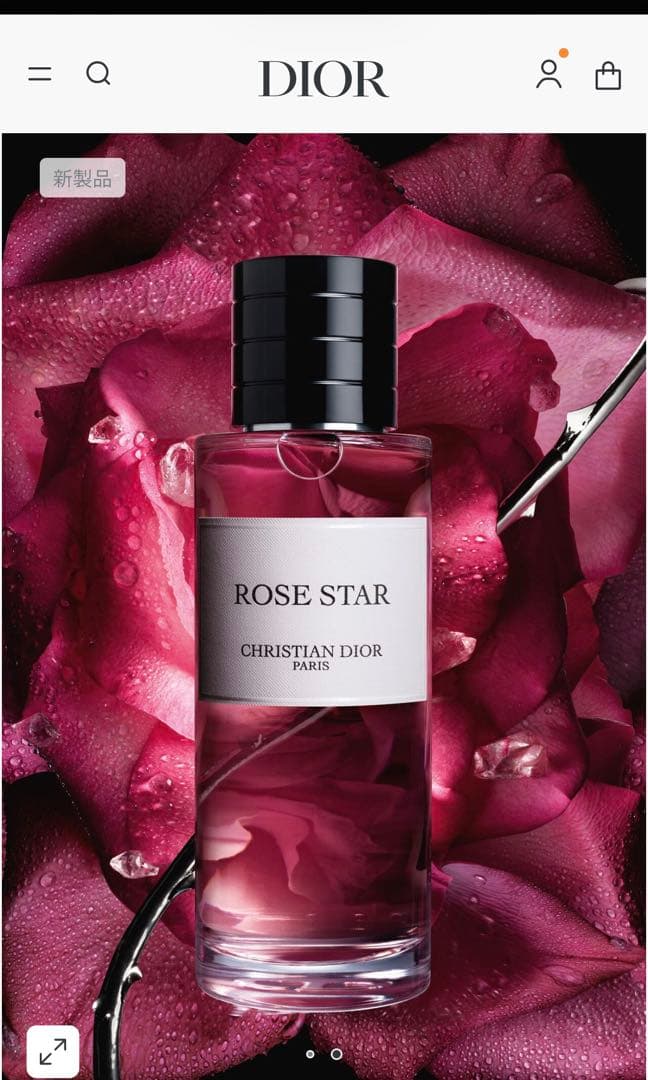 香水(女性用) CHRISTIAN DIOR ROSE STAR 50mL