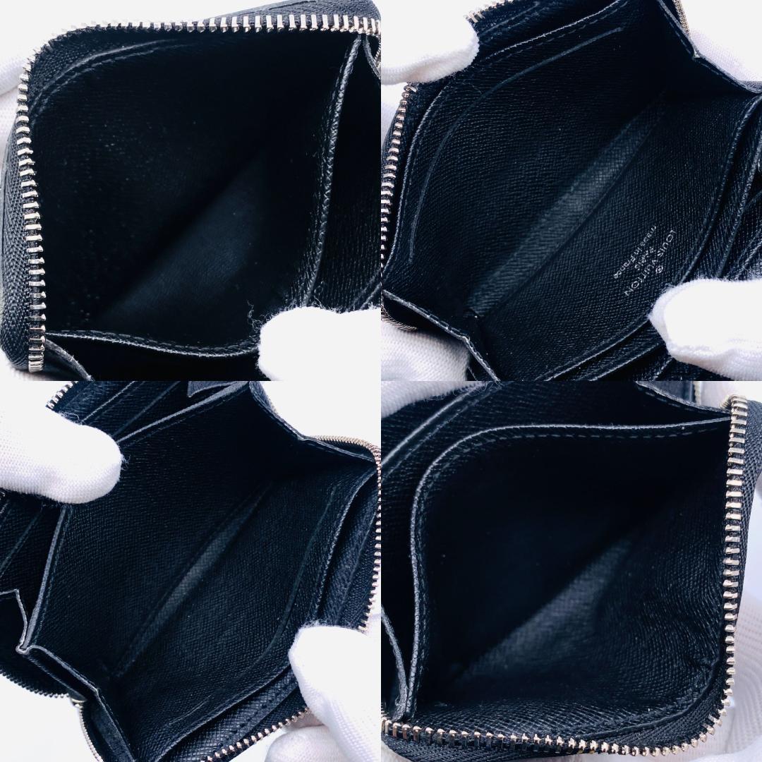 美品 ルイヴィトン ダミエ グラフィット ジッピー パース MI3172