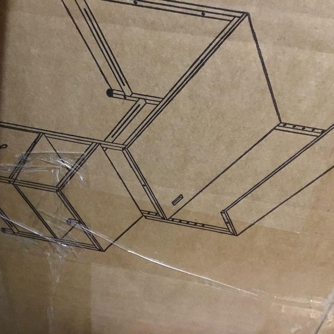 ⭐️⭐️ パソコンデスク 幅120奥行き48高さ72cm プリンター台付