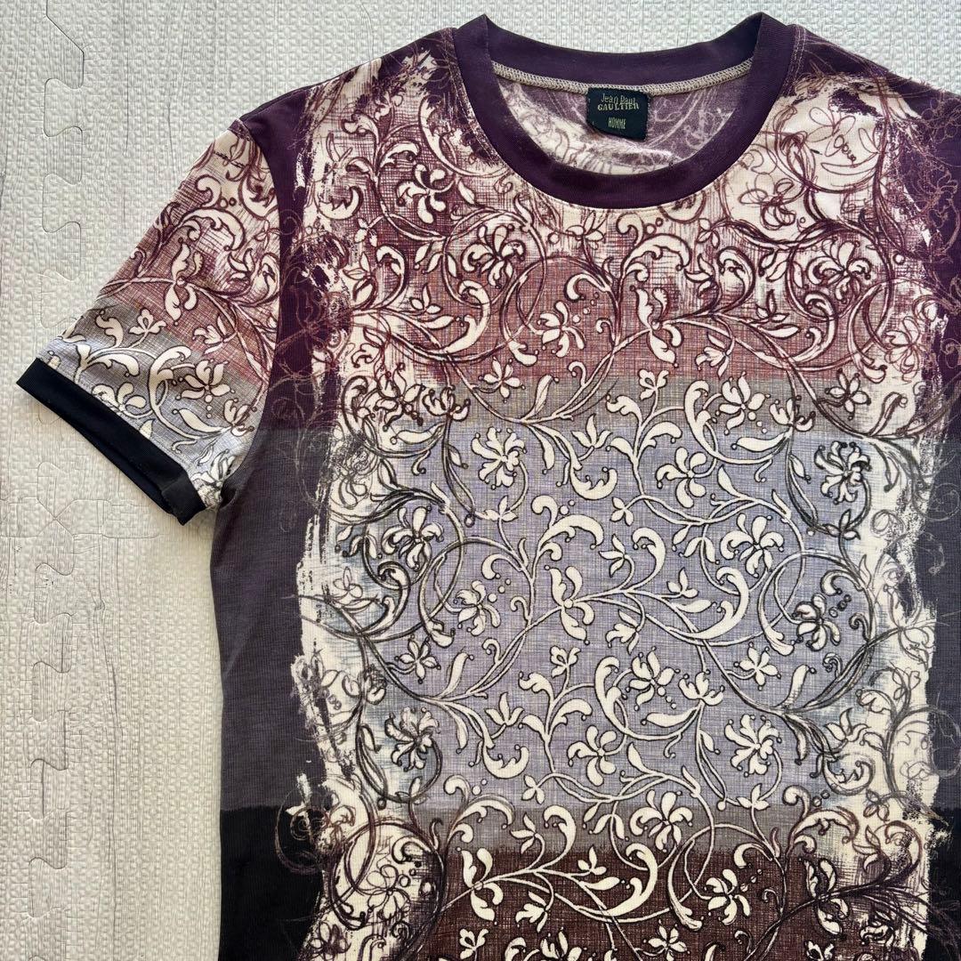 90sアーカイブ】Jean Paul GAULTIER 総柄Tシャツ ゴルシェ