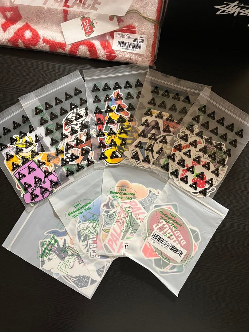 スケートボード Palace skateboards sticker set 9pack