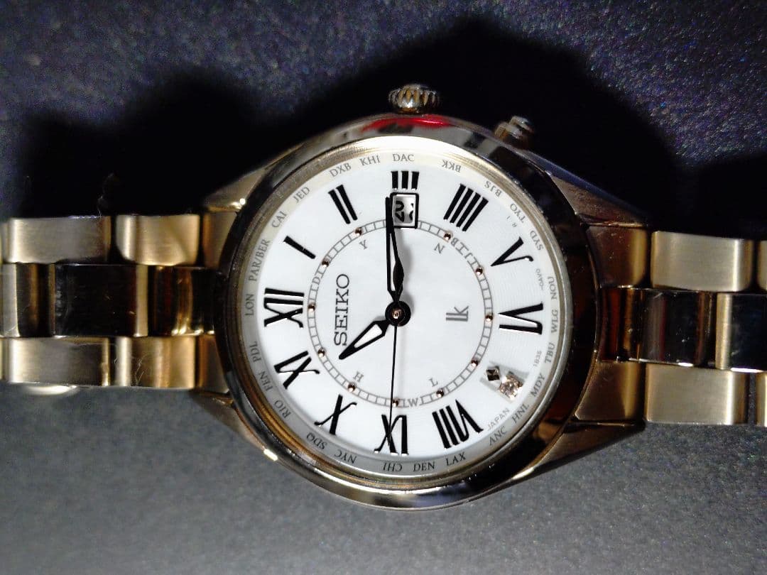 あ*ー様 SEIKO 腕時計 ルキア　1B35-0AA0