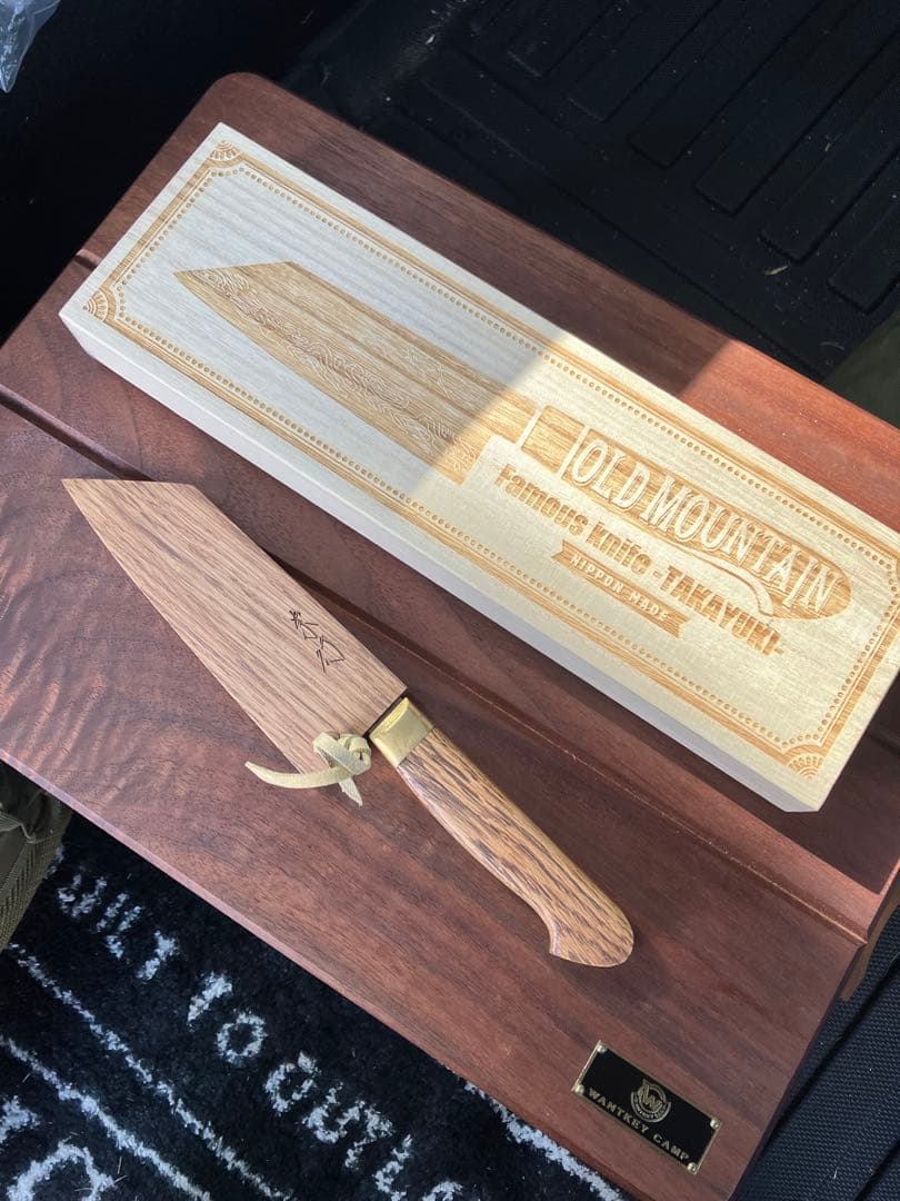 OLD MOUNTAIN（オールドマウンテン）TAKAYUKI 包丁 キャンプ