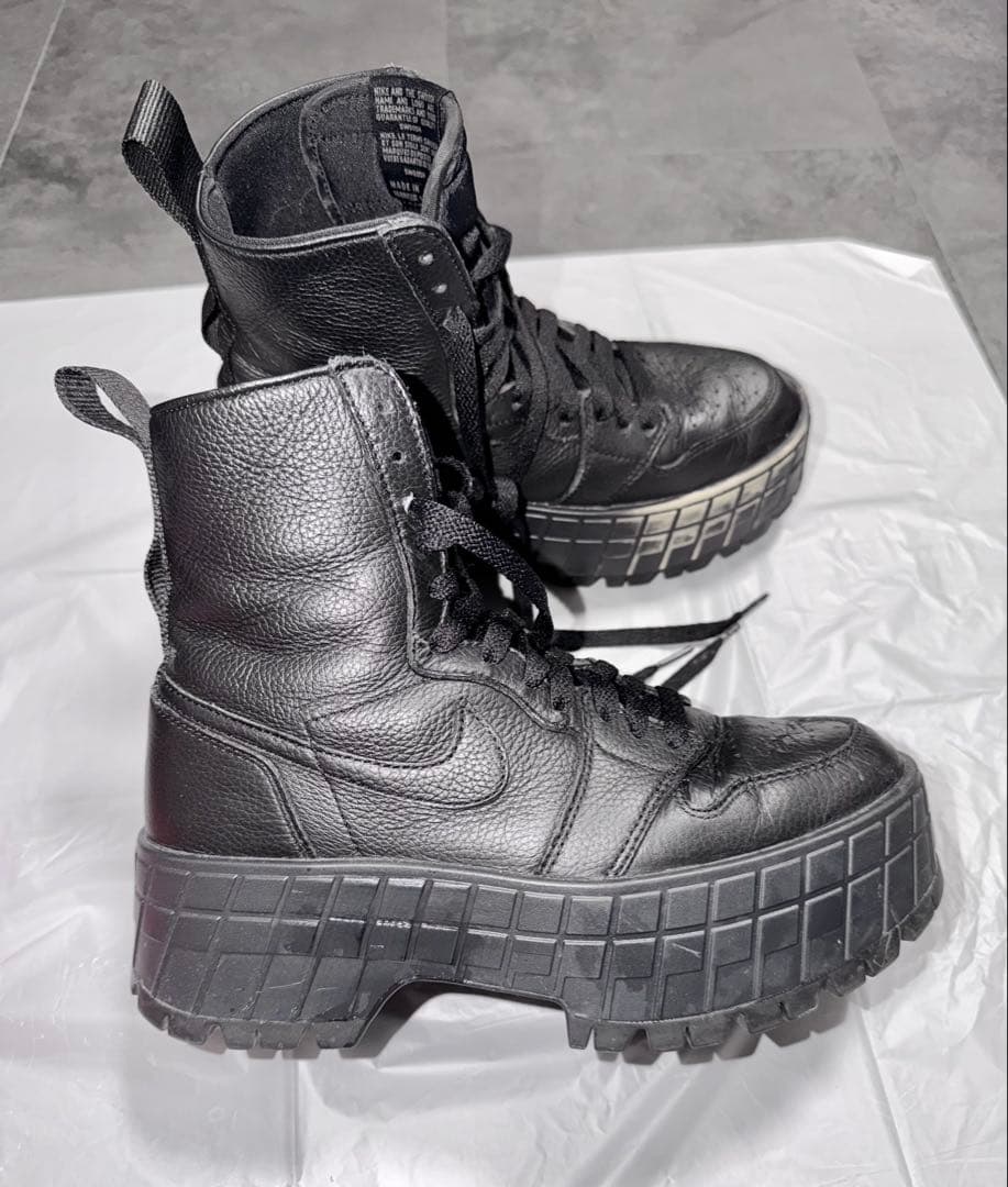 NIKE ナイキ エアジョーダン1 ブルックリン 厚底ブーツ 24cm