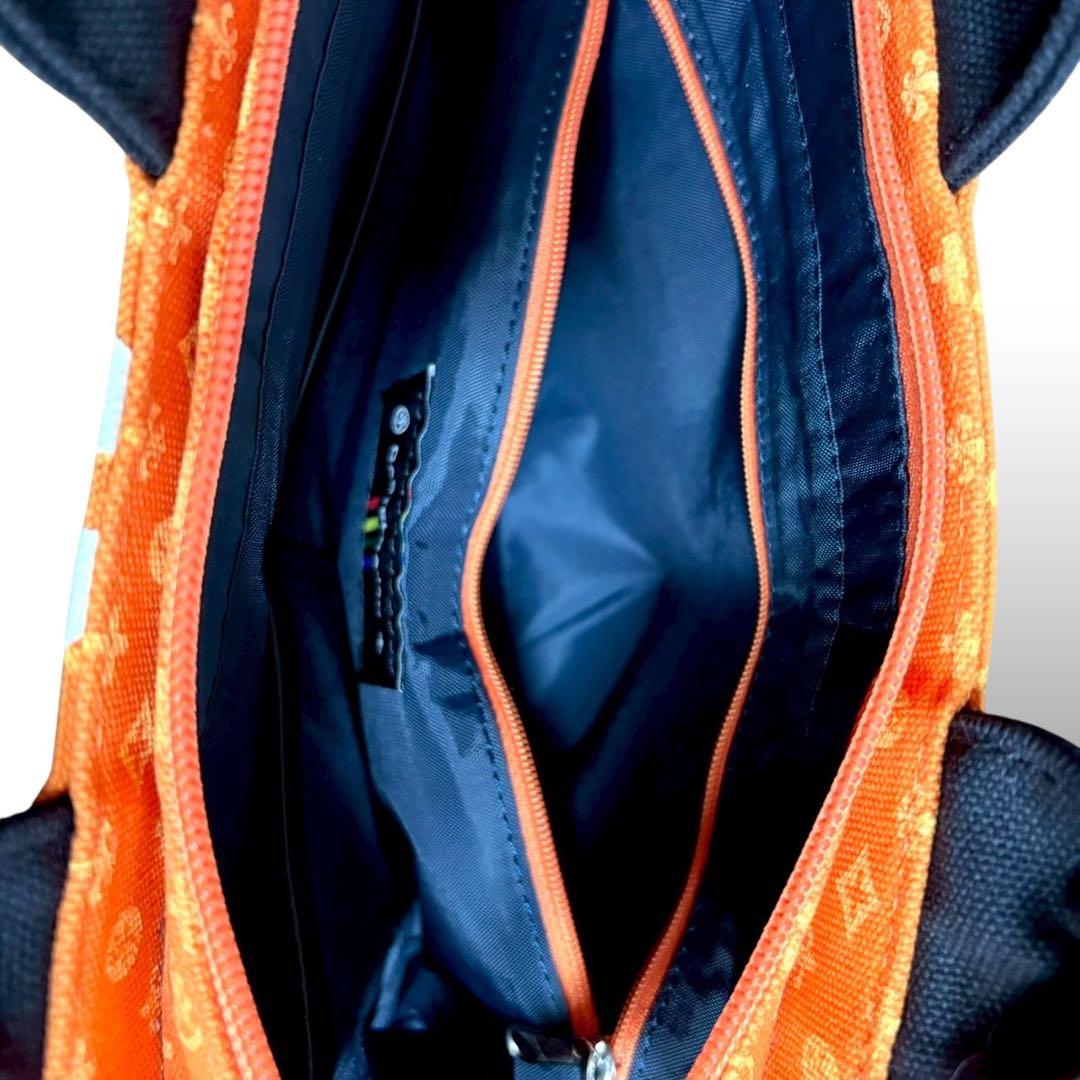 美品★カステルバジャック ドライビングトート ハンドバッグ ニース オレンジ