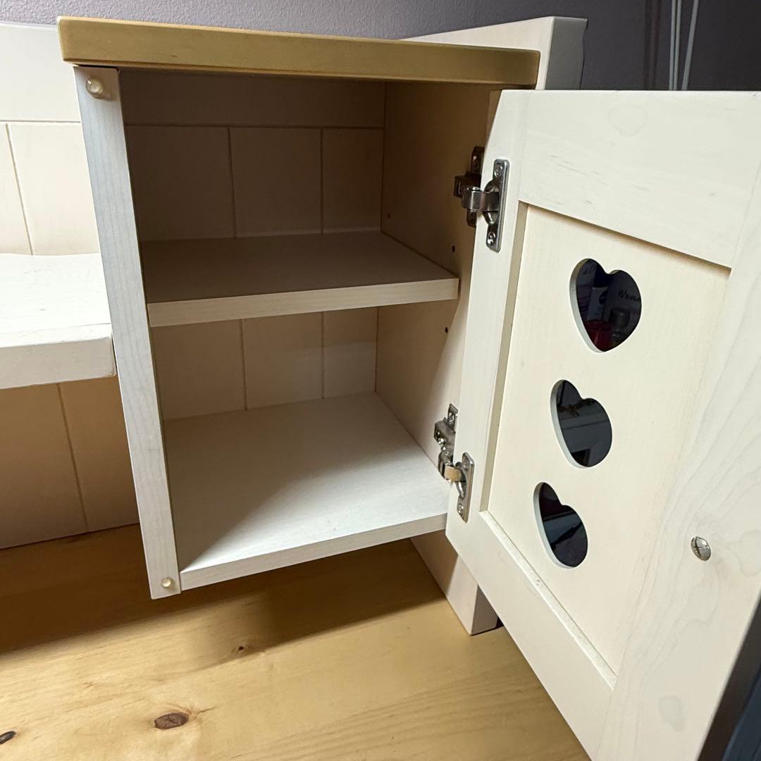 ITOKI イトーキ　勉強机　学習机　机・上棚のみ　カントリー調