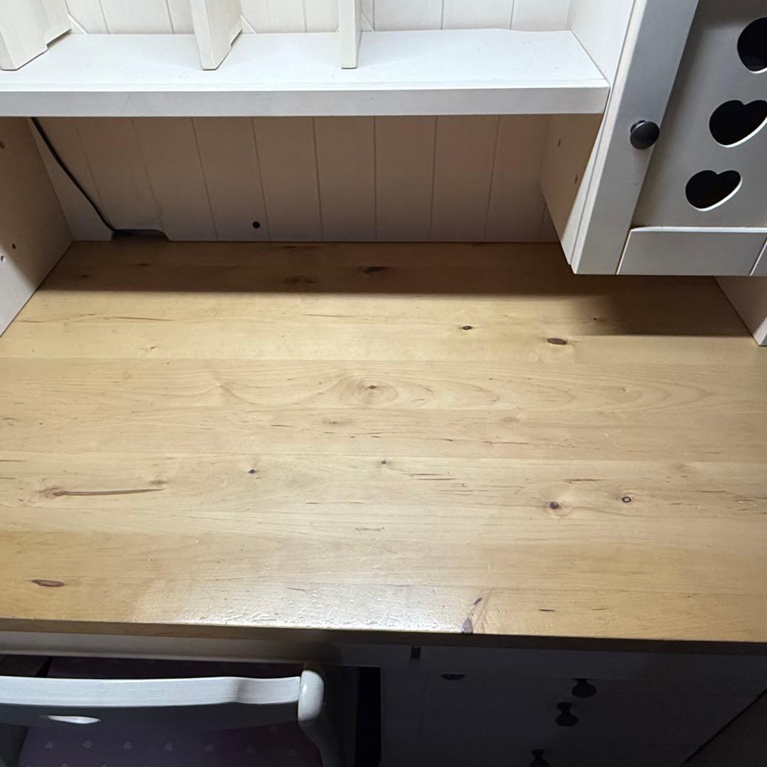 ITOKI イトーキ　勉強机　学習机　机・上棚のみ　カントリー調