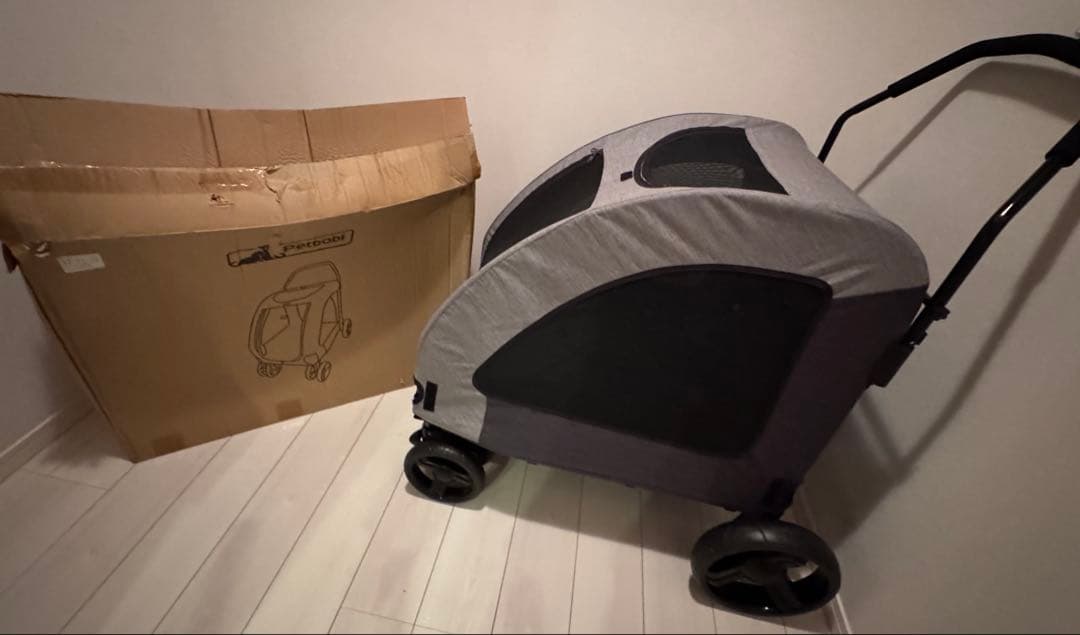 Petbobi ペットベビーカー 中型から大型犬用