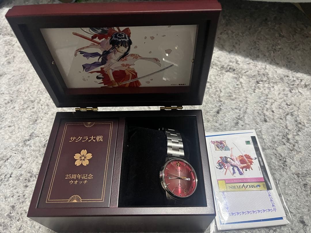 サクラ大戦 ×セイコー25周年記念オフィシャルウォッチ　世界限定2500個