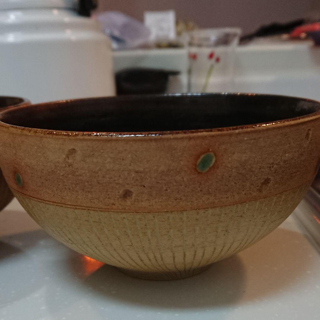 読谷やちむん 茶碗より大きめ 直径12センチ