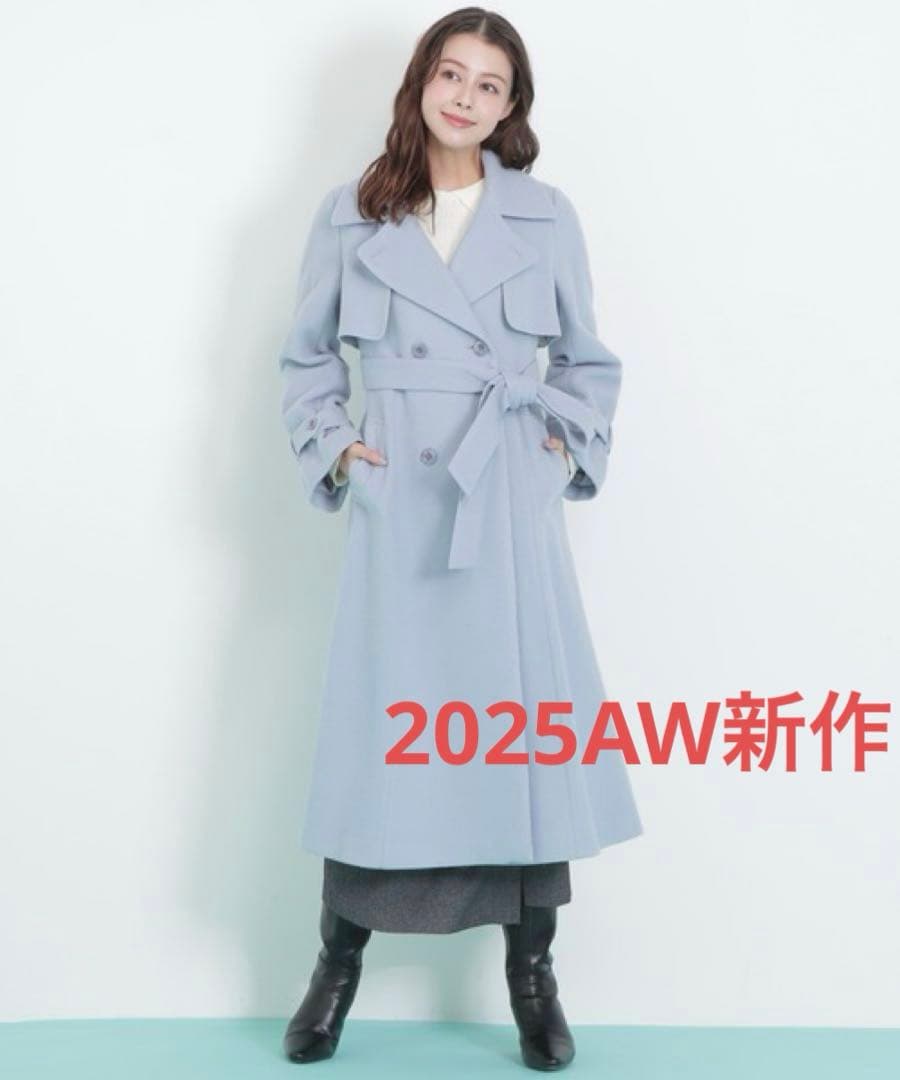 JILL by JILL STUART 2WAYカラーウールレディトレンチコート