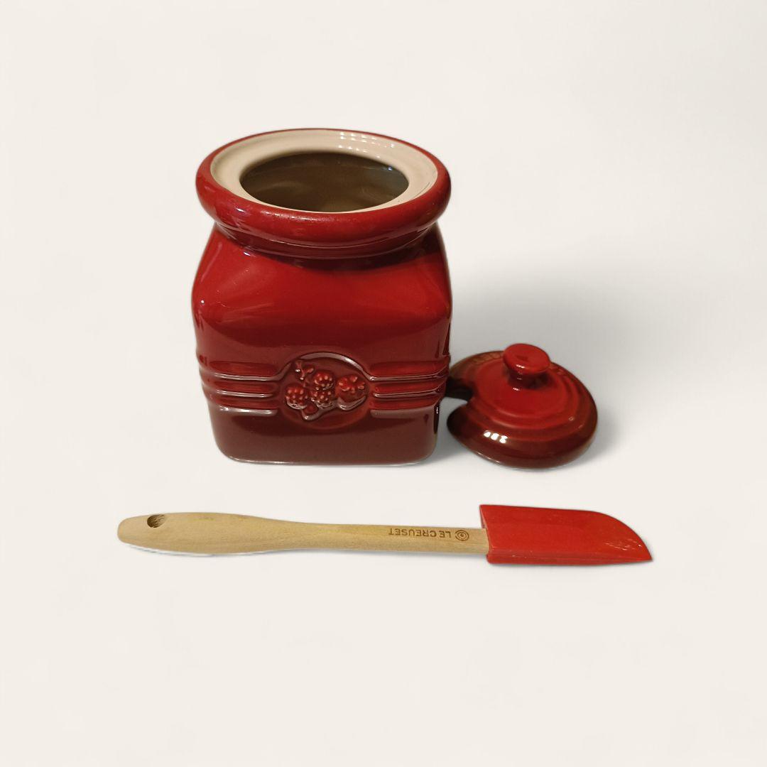 LE CREUSET ルクルーゼ ハニーポット ジャムポット 3点セット