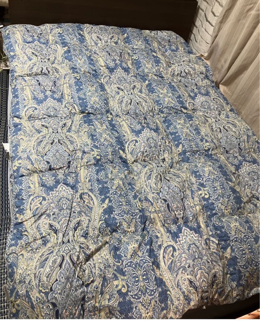 【最高級】西川　ホワイトマザーグース95％ 羽毛布団　シングル