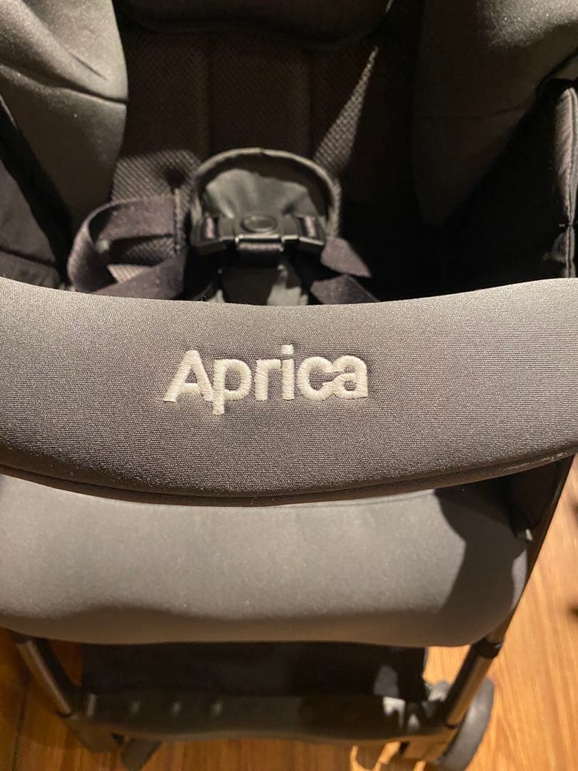 美品Aprica グレー ベビーカー