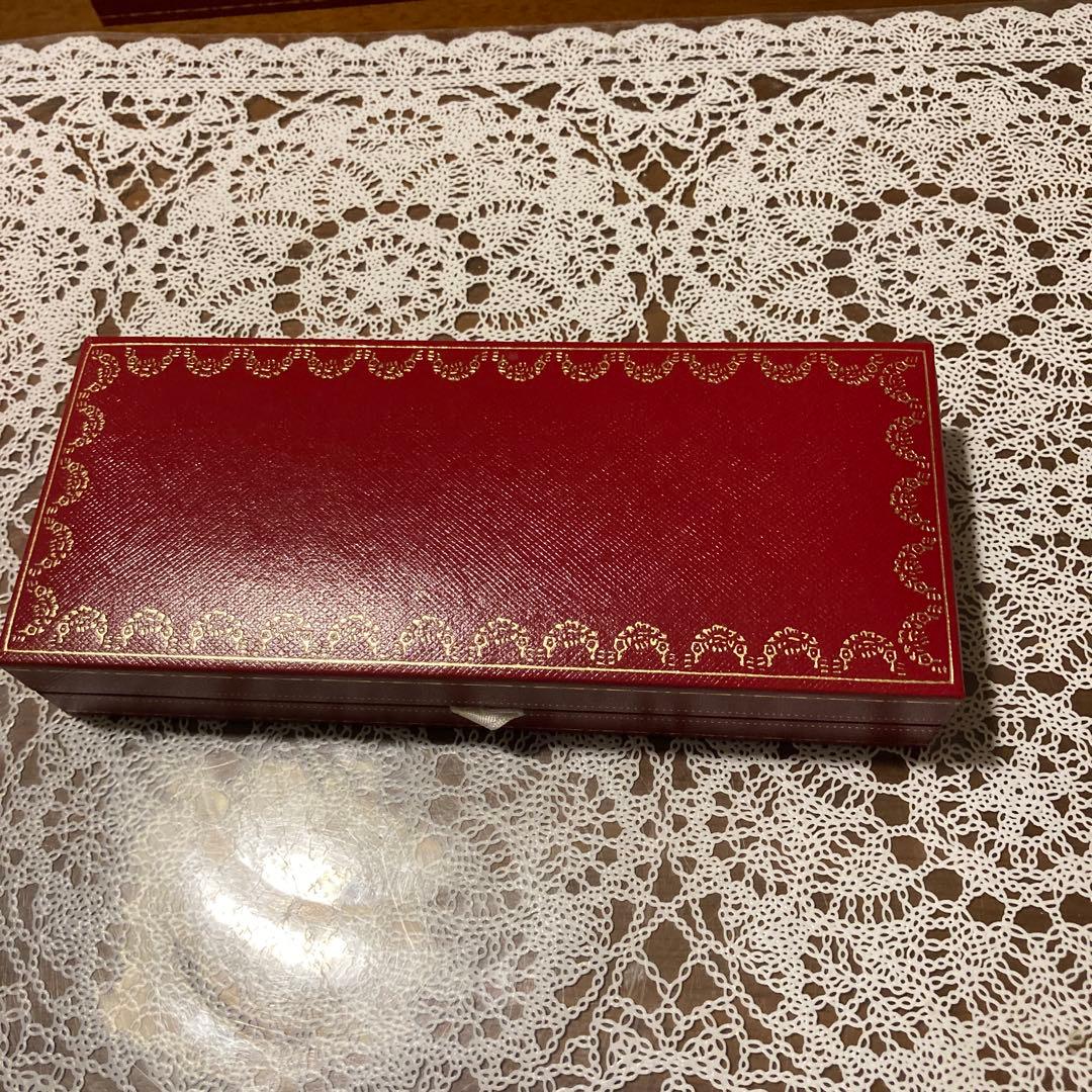 Cartier シルバーボールペン 専用ケース付き