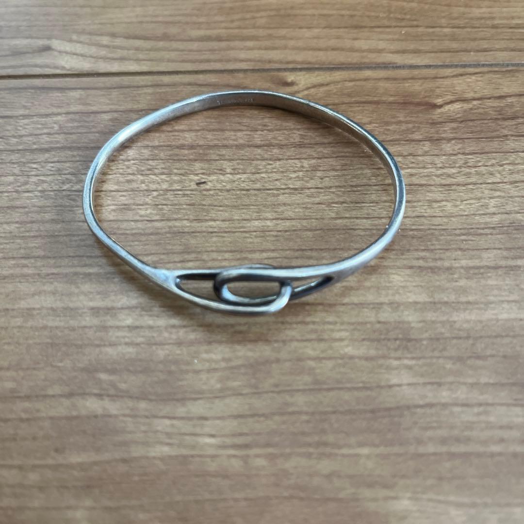 ティファニー　ダブルループバングル