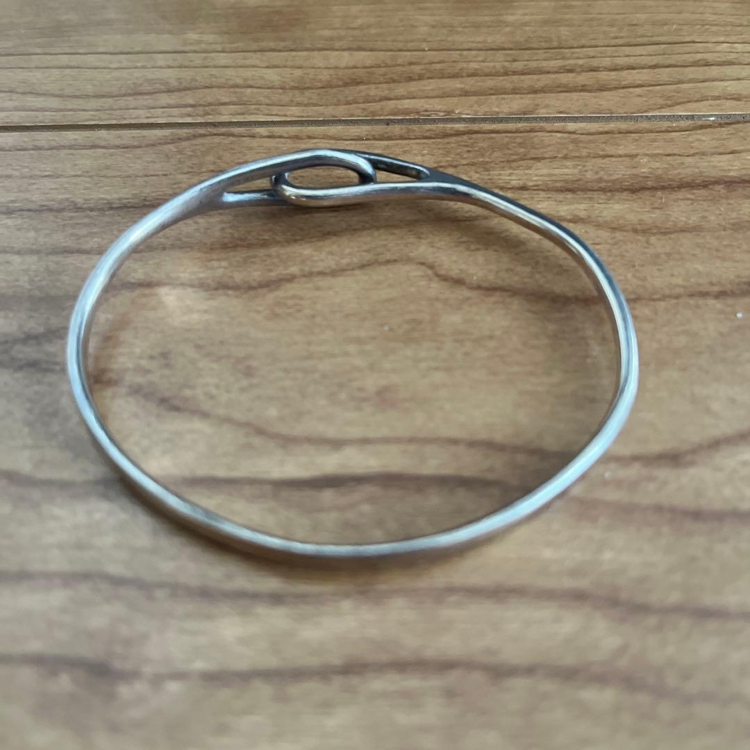 ティファニー　ダブルループバングル