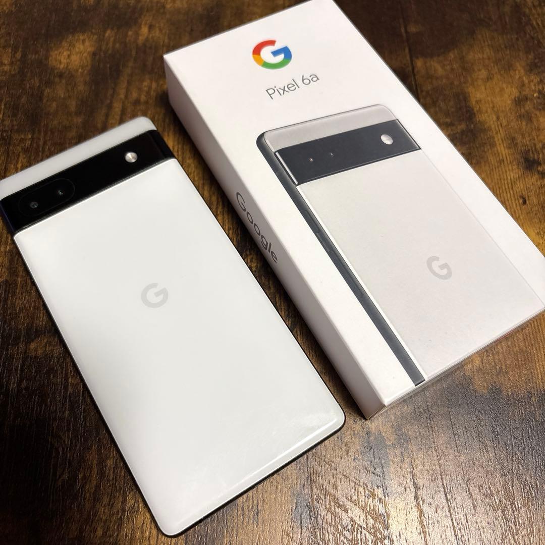お*し様 Google Pixel 6a ホワイト ガラスコーティング済