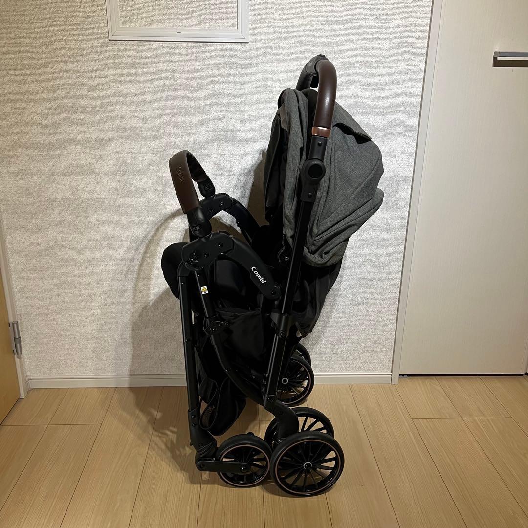 コンビ スゴカル Switch エッグショック AS アッシュグレー 両面式