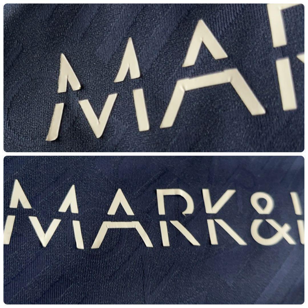 美品　マークアンドロナ　セットアップ　ジャケット　パンツ　ジャージ　ネイビー