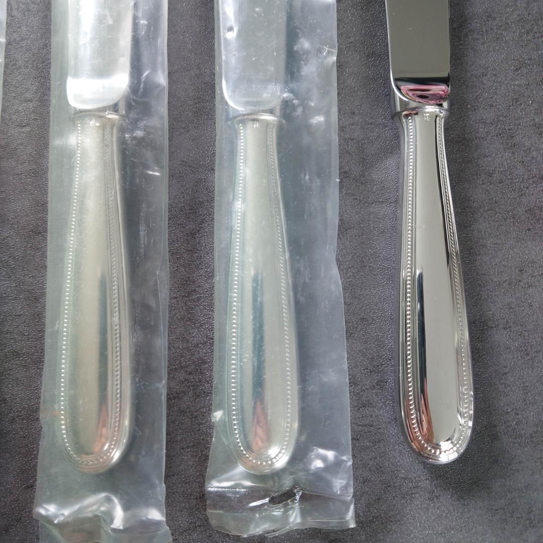 美品 クリストフル パール スタンダードナイフ 未開封含む 6点