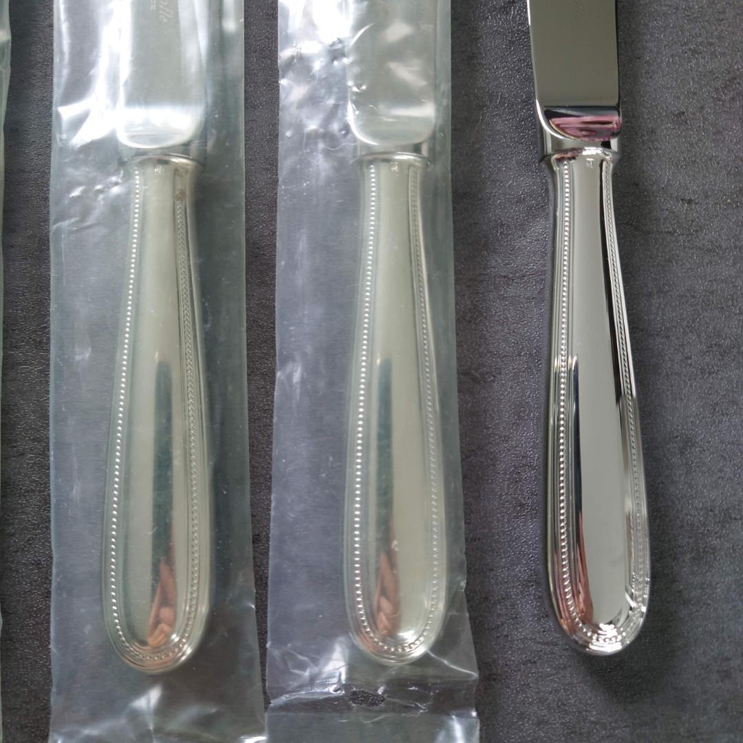 美品 クリストフル パール スタンダードナイフ 未開封含む 6点