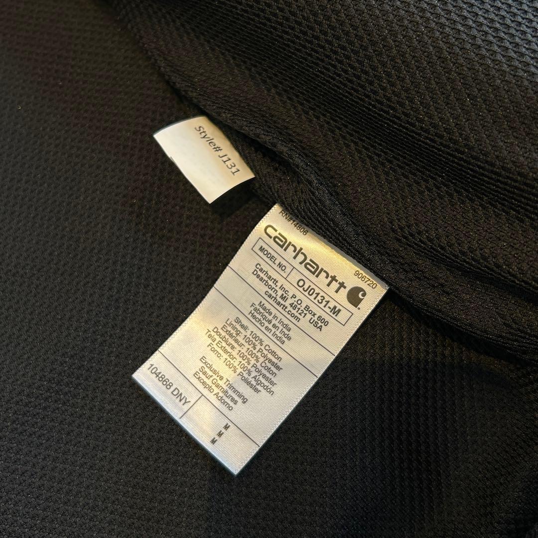 新品 CARHARTT カーハート J131 アクティブジャケット 紺 M