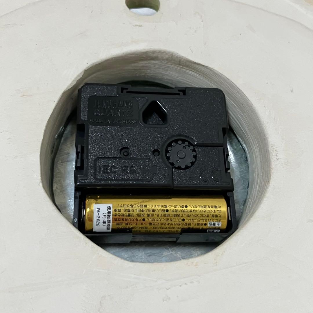 【貴重】REGAL BASSANOイタリア製　薔薇の壁掛け時計・西洋陶器・バラ