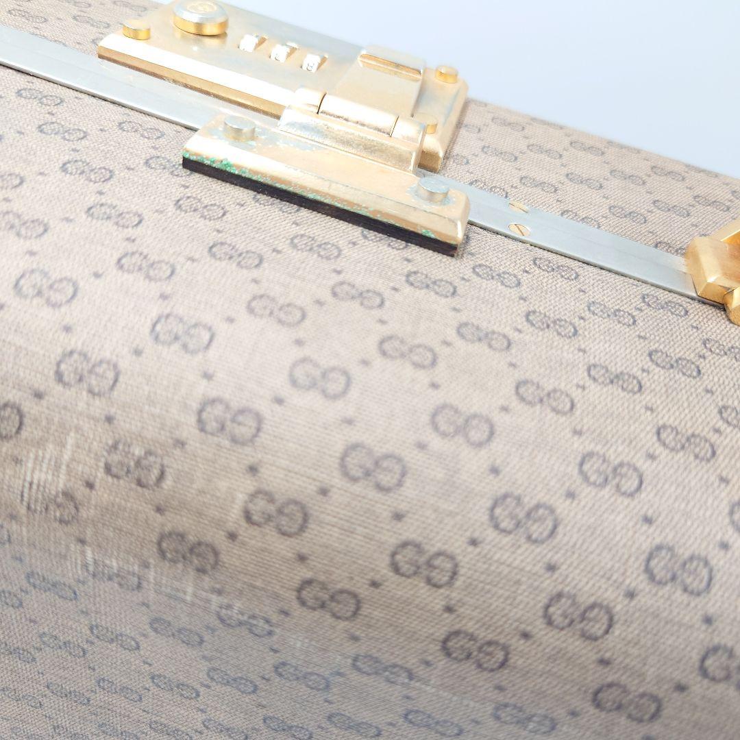 GUCCI オールドグッチ アタッシュケース マイクロGG OLD