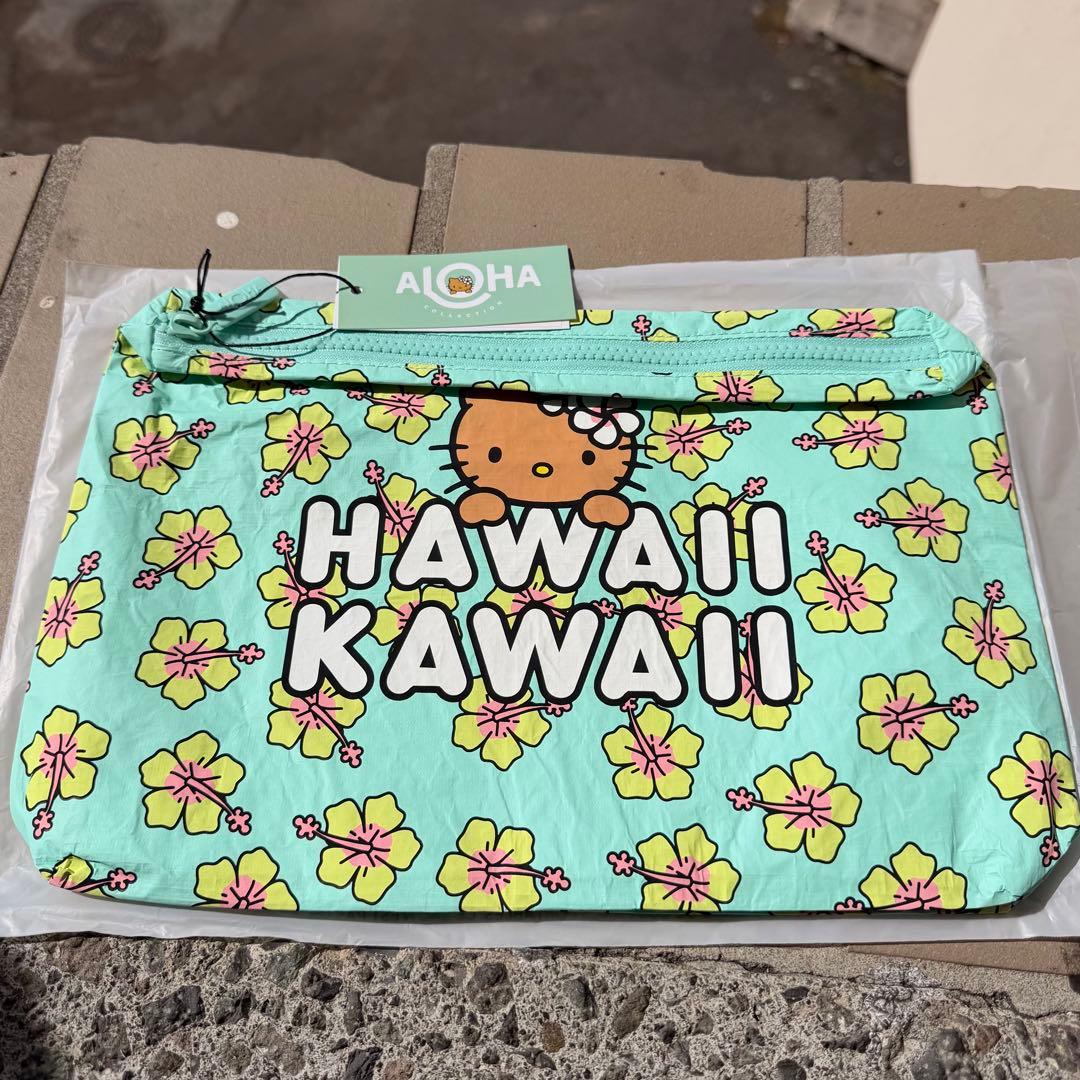 DFS 限定 アロハコレクション キティ ハワイ ポーチ おむつポーチ