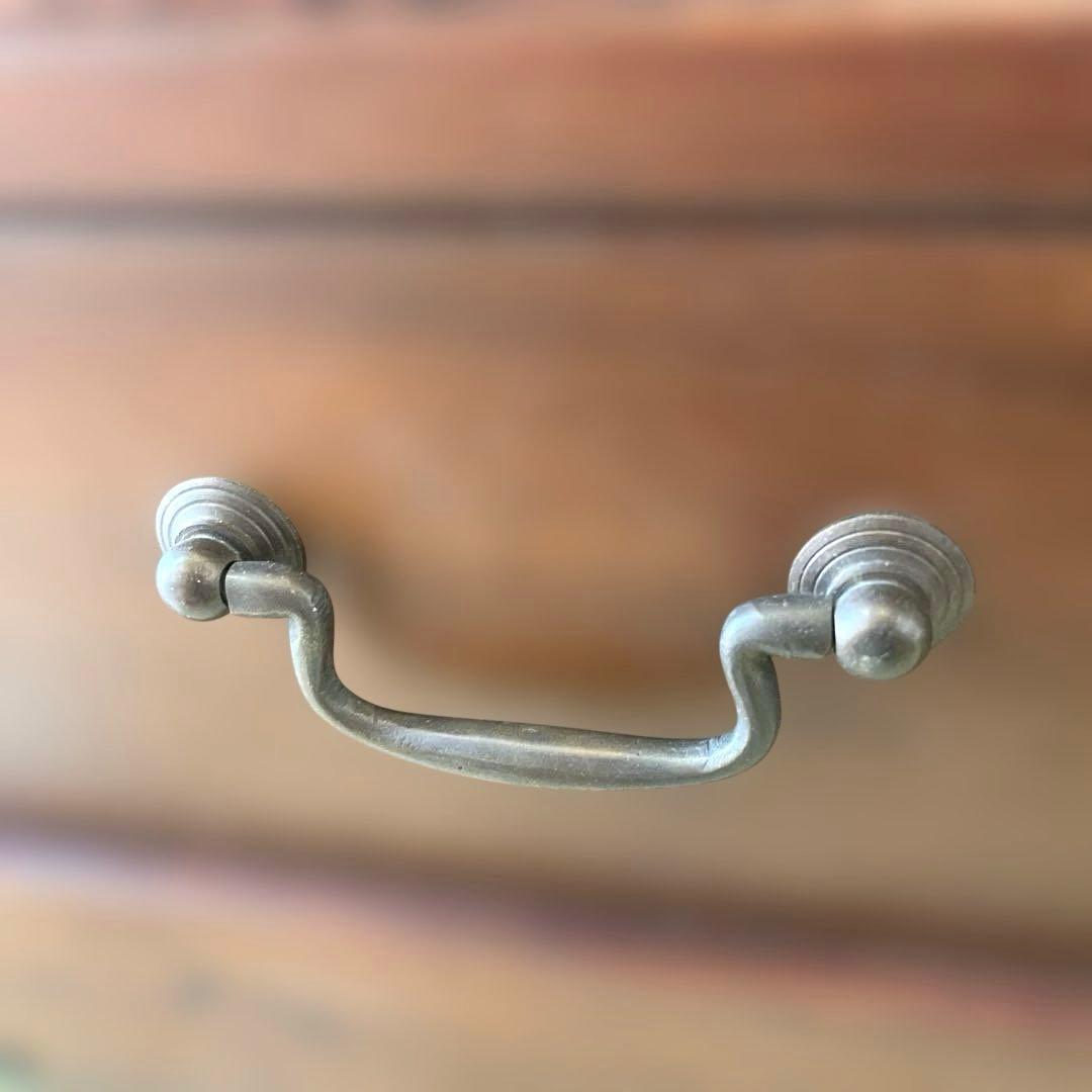 和風 アジアン 飾り棚 茶箪笥 アンティーク 古道具 キャビネット 格子デザイン