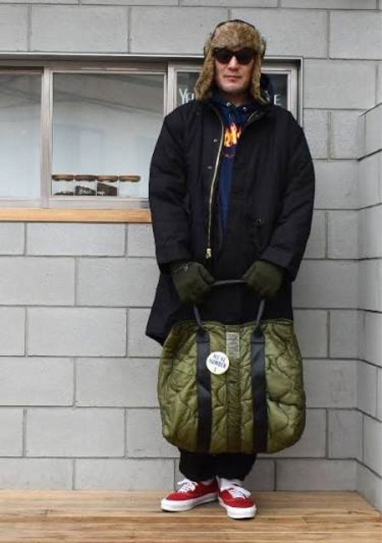 US 三軒茶屋 Military M-65 Quilted Bag バック