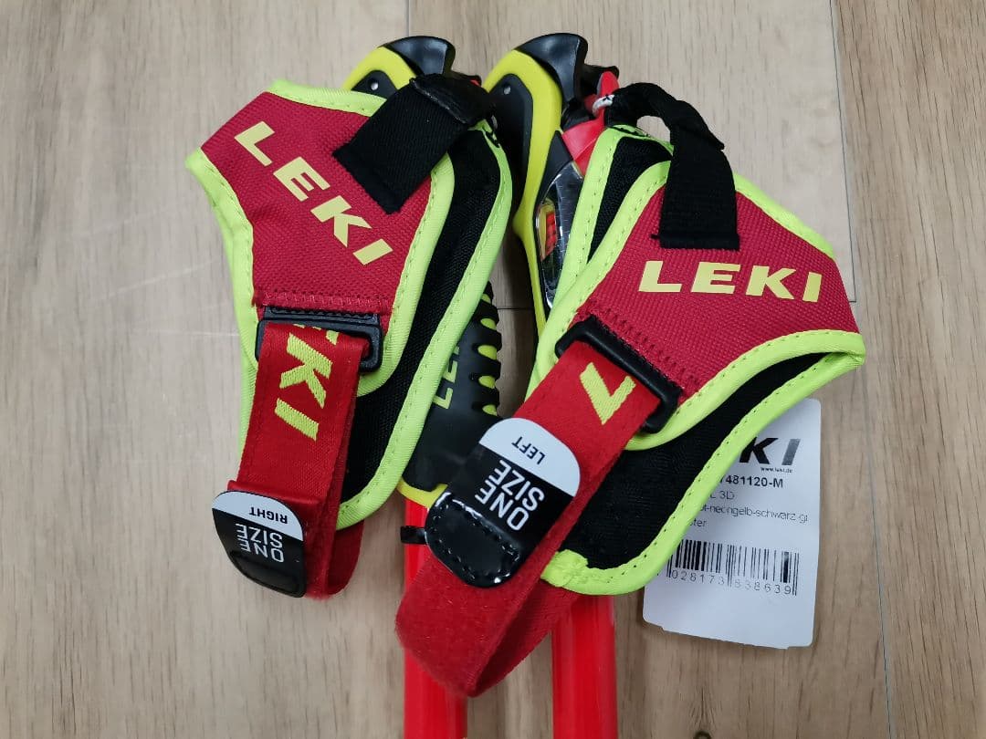 激レア 日本未入荷 21/22 レキ LEKI WCR SL 3D アルミ18Φ
