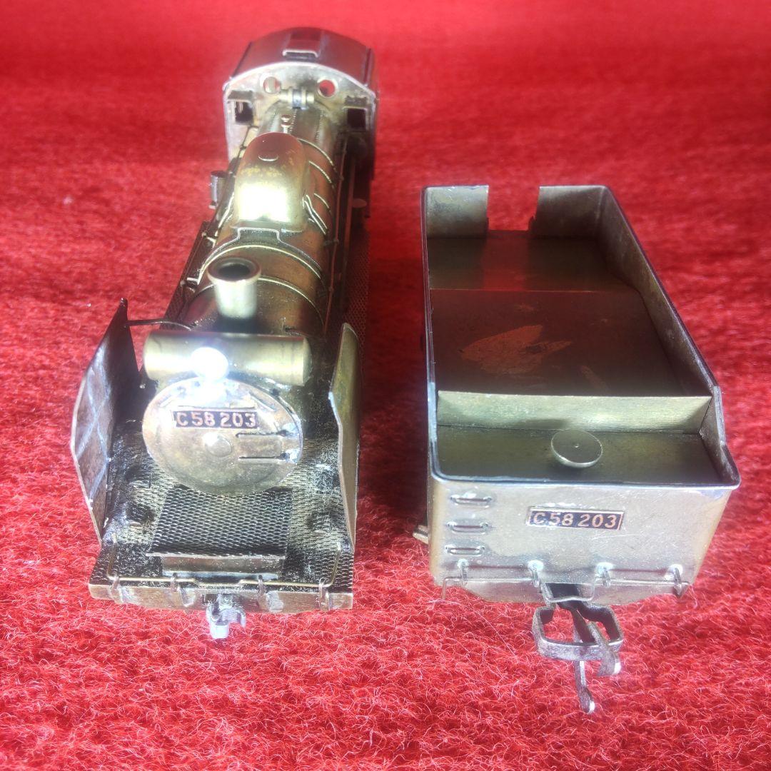 c58動作確認済み、蒸気機関車、HOゲージ