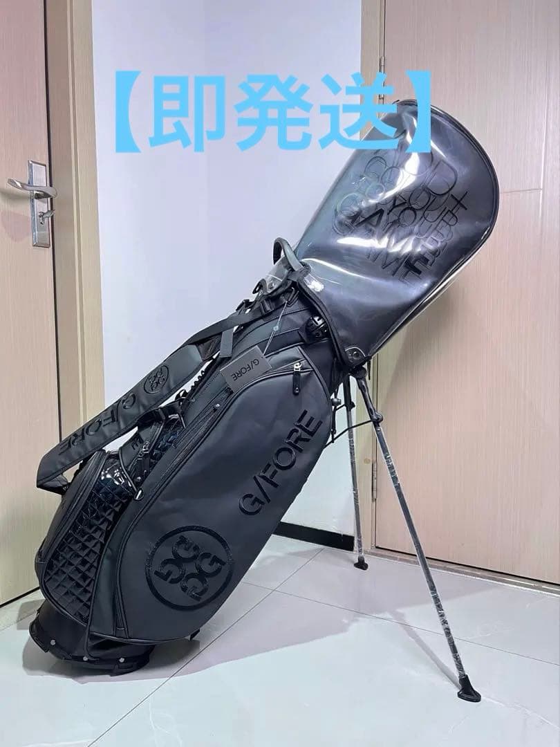 G/FORE ジーフォア ゴルフ キャディバッグ スタンド型 ブラック 男女兼用