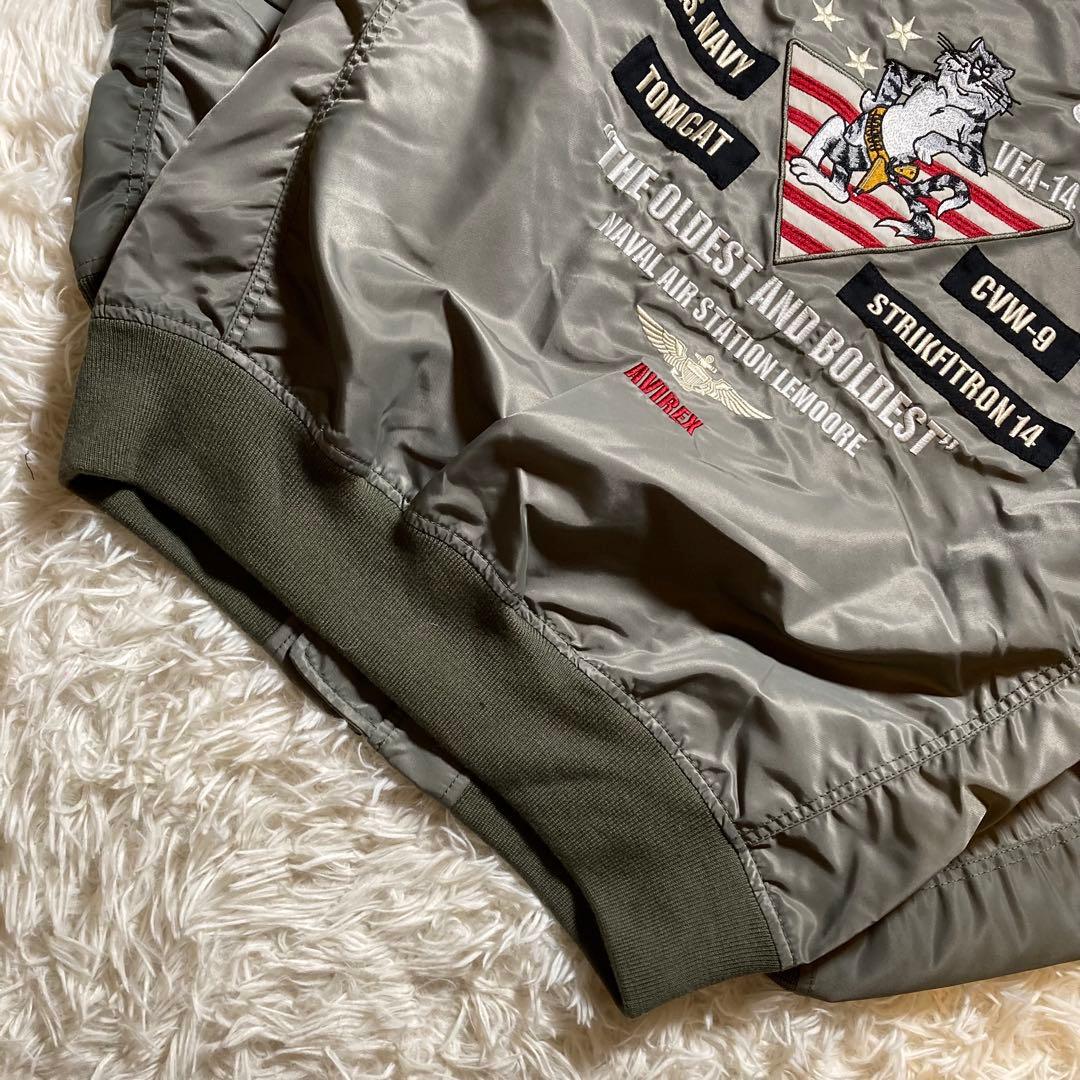 新品未使用 AVIREX アヴィレックス MA-1 フライトジャケット XL