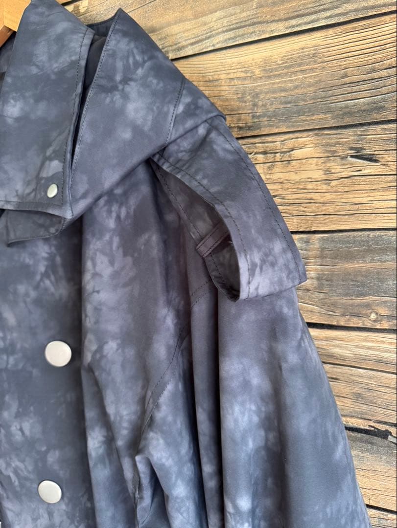 GRANCY Patterned Long Coat トレンチコート Lサイズ