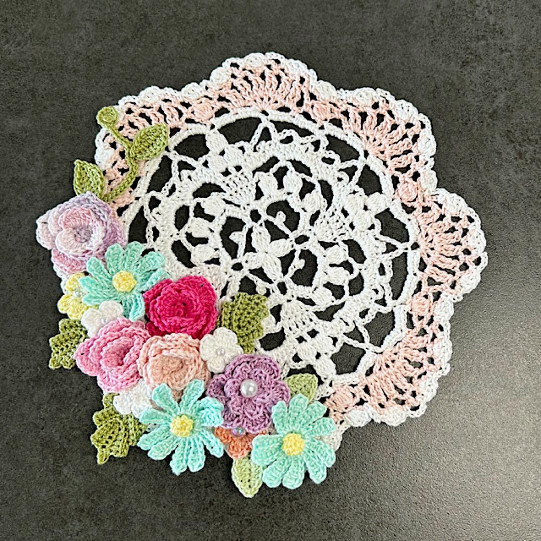 ＊さばねこ＊レース編み＊ドイリー