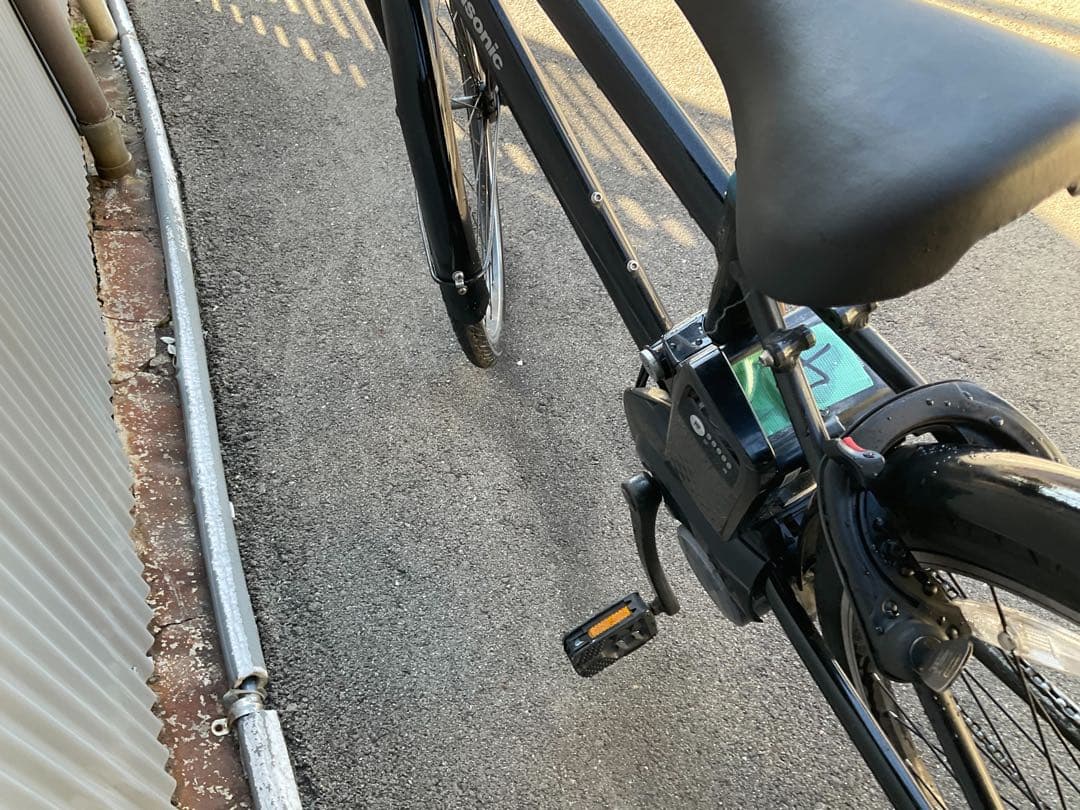 パナソニック最新機種電動アシスト自転車ベロスター700c×350ブラックアルミ