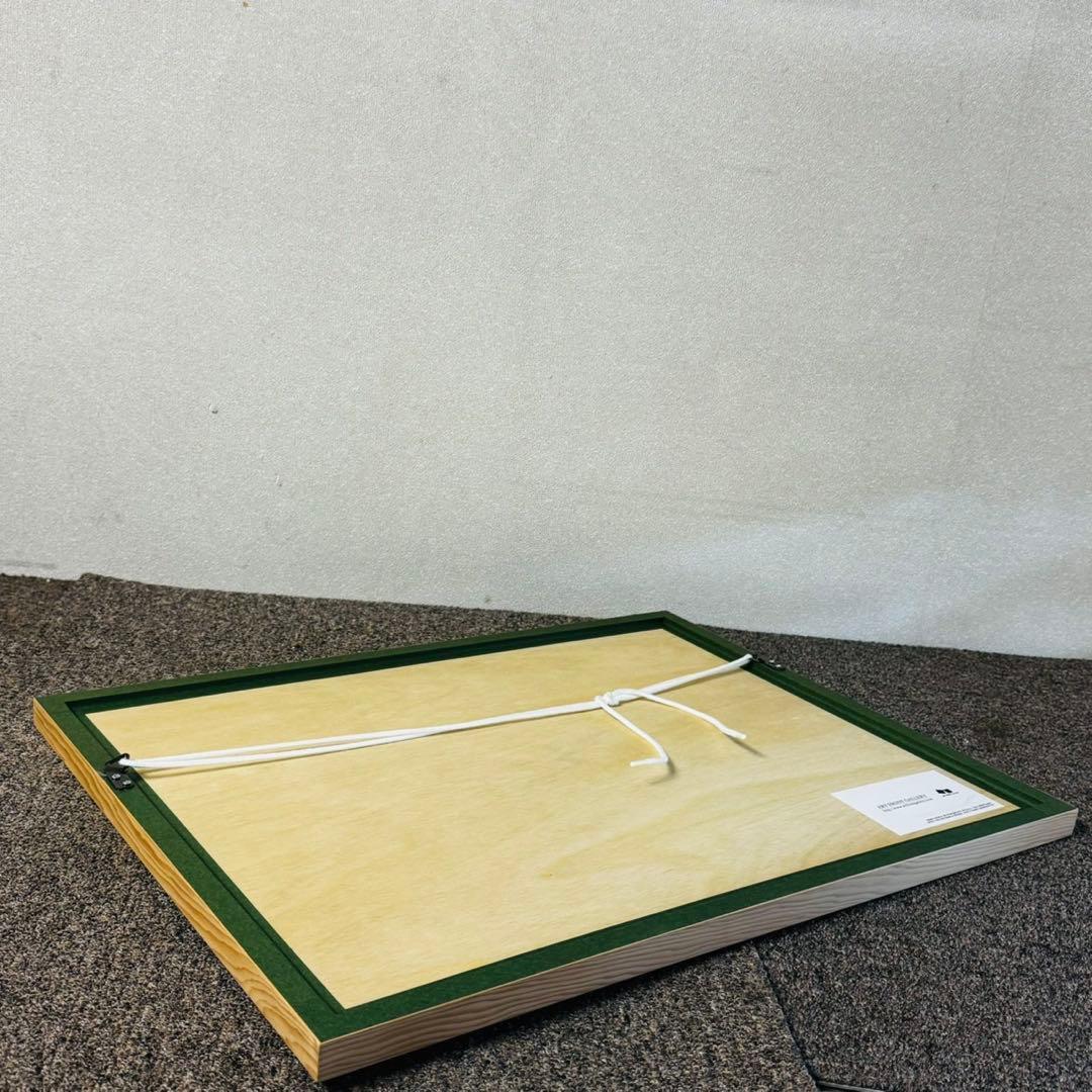 D19美品✨黒木周 版画 クロスグラフ 額装品 アート作品 IDEE 限定