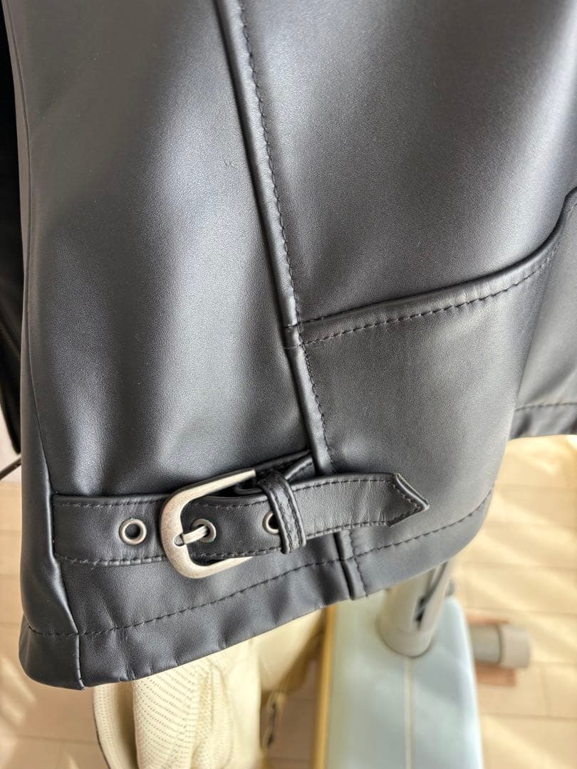 ジョンケイさん専用ホースハイド本革シングルライダースジャケット