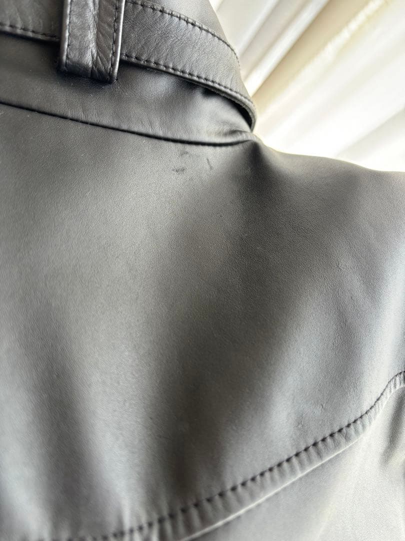 ジョンケイさん専用ホースハイド本革シングルライダースジャケット