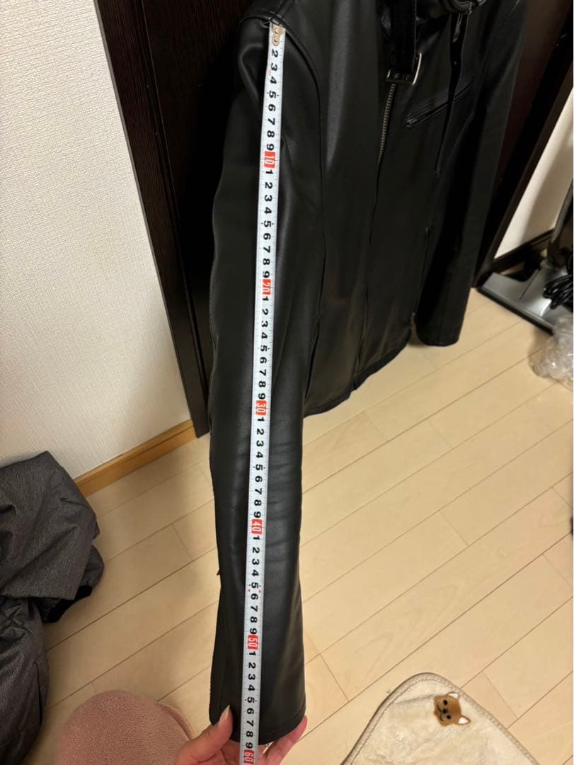 ジョンケイさん専用ホースハイド本革シングルライダースジャケット